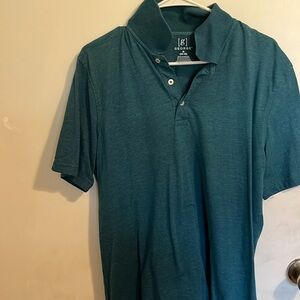 Button collar tee shirt men’s